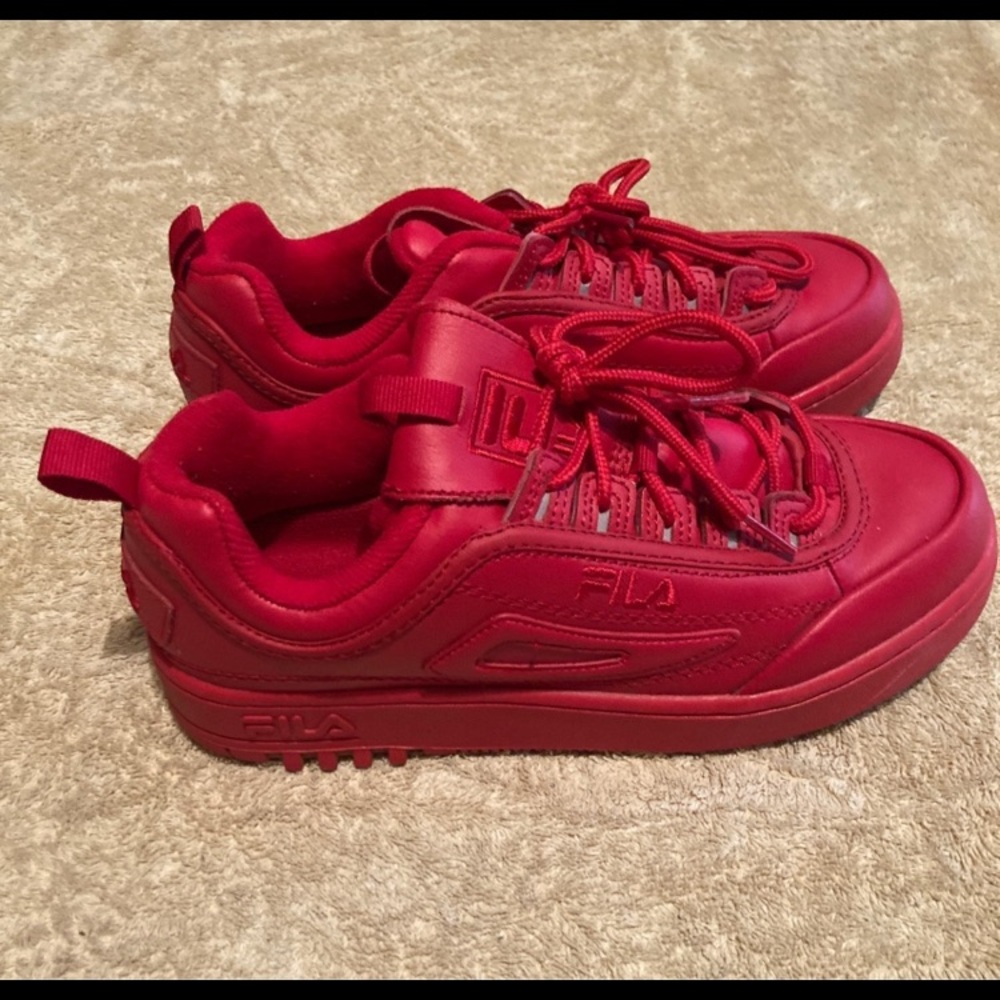 Fila Kids Bold Red Sneakers